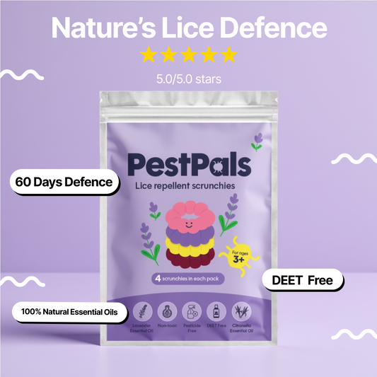 Lice Repellent Scrunchie 4-Pack
