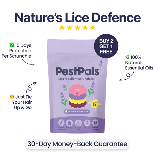 Lice Repellent Scrunchie 4-Pack