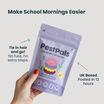 Lice Repellent Scrunchie 4-Pack