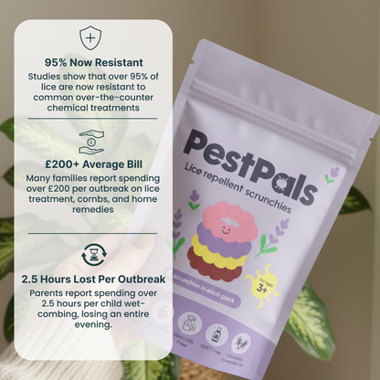 Lice Repellent Scrunchie 4-Pack