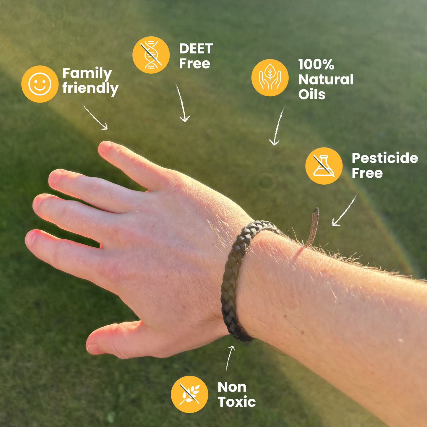 Mosquito Repellent Bracelets 12-Pack